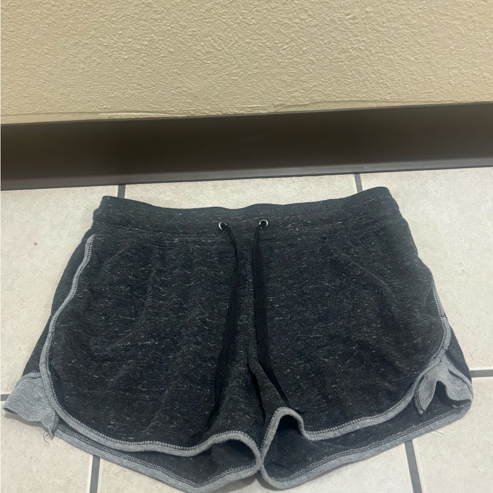 Athletic Works Women's Charcoal and Light Gray Shorts